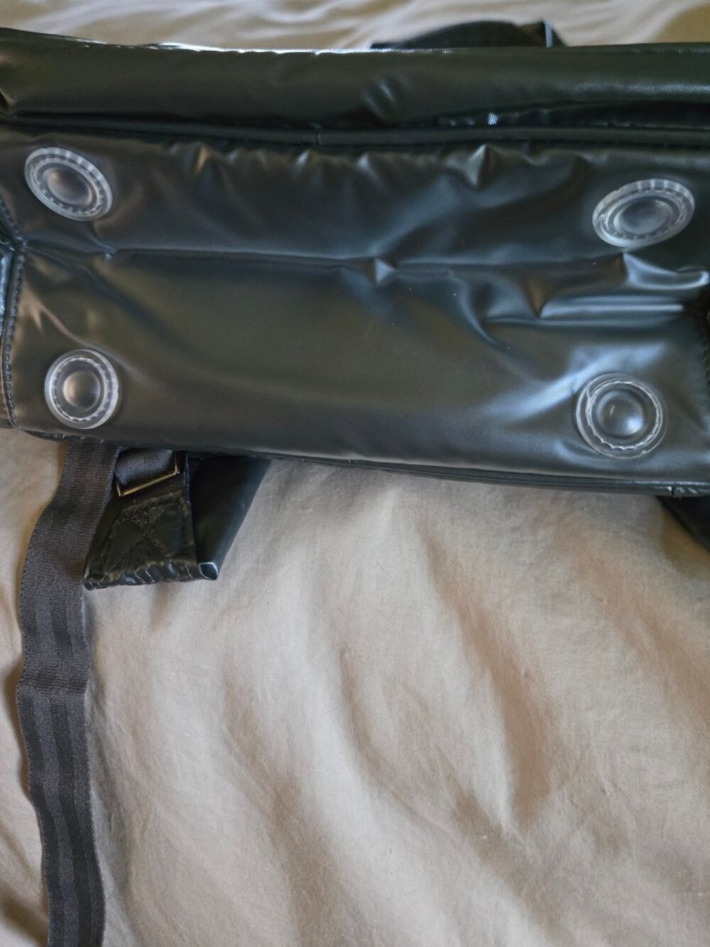 Legacy Collection Mini Puddle Jumper Convertible Tote Bag (in Metallic Storm) - Picture 7 of 7